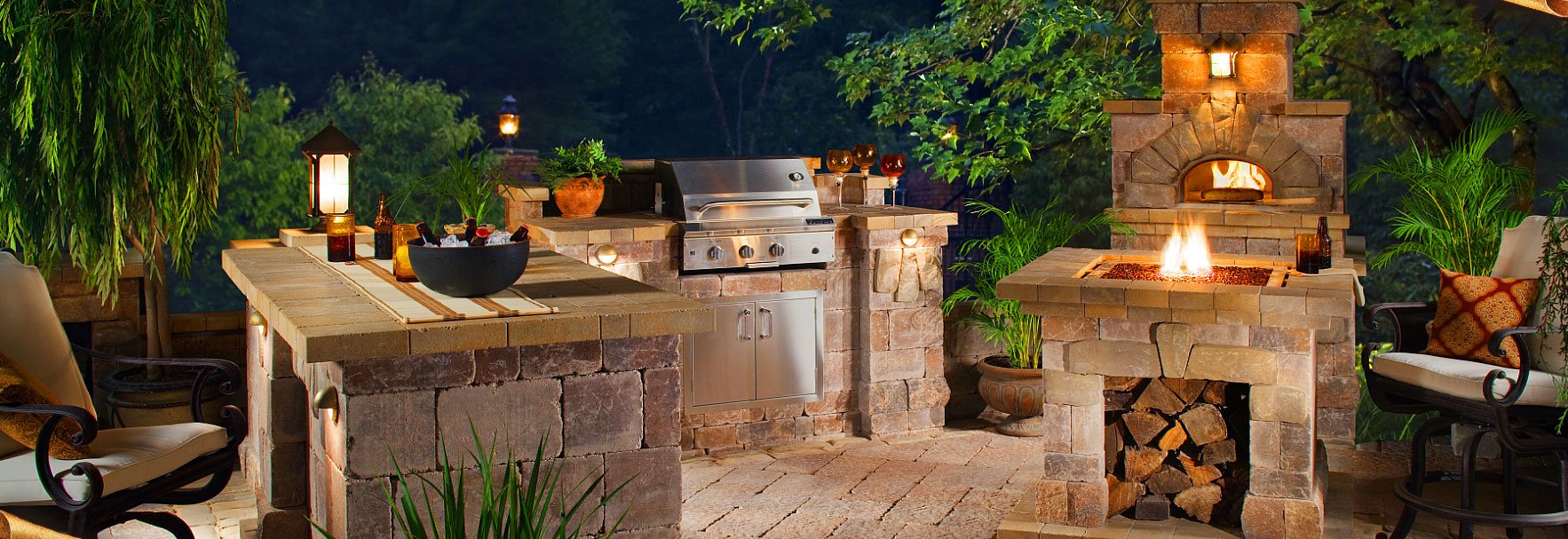 Pavescapes - Paver & Retaining Wall - Stonework - Fire Pit Contractor Installer - Norcross Georgia - GA